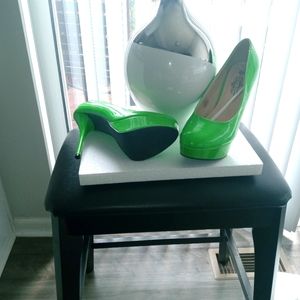 Beautiful stilettos green